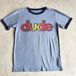 Peek Kids Boys Graphic Dude Ringer T-Shirt